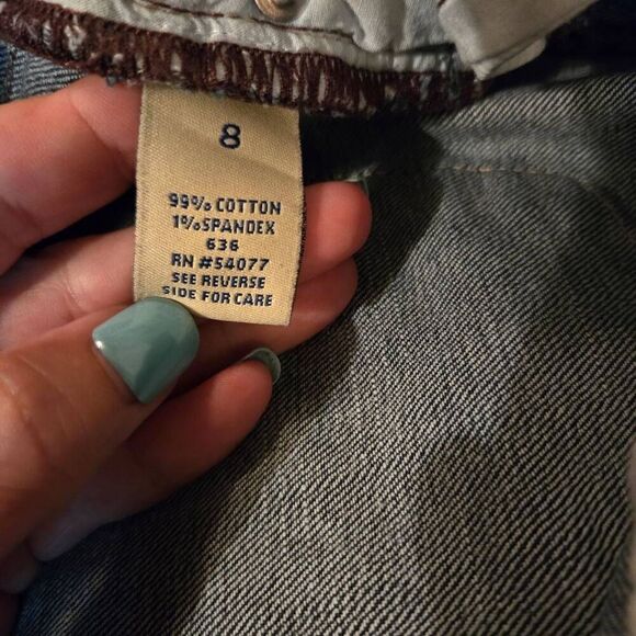 CAbi dark wash Skinny Jeans 8 - Picture 5 of 6